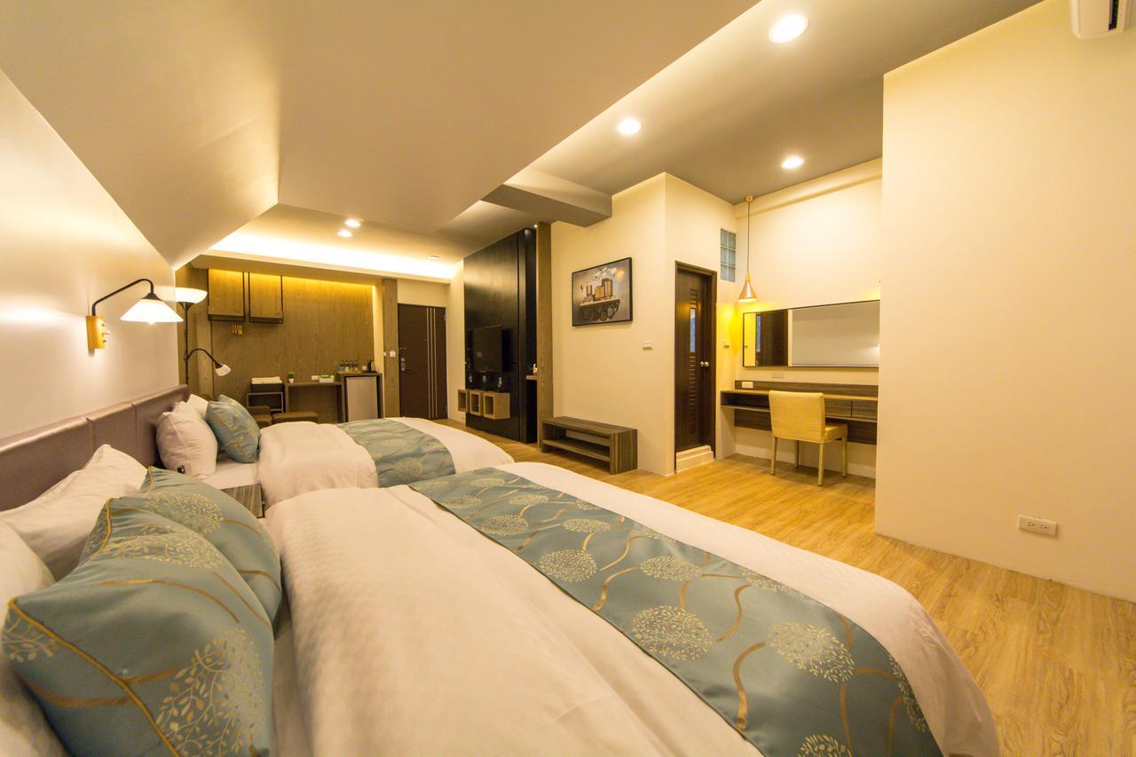 An Ping Shisan Hostel Tainan Eksteriør billede