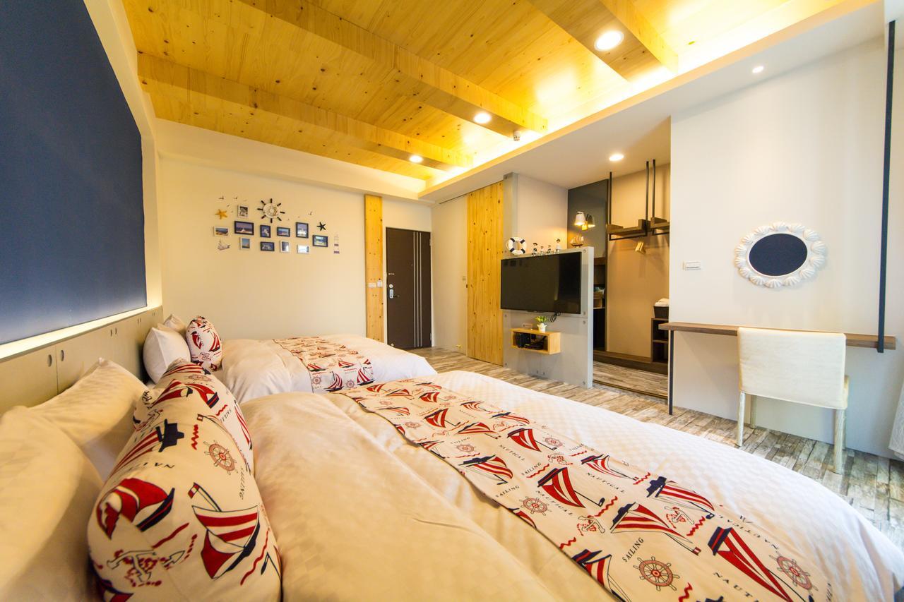 An Ping Shisan Hostel Tainan Eksteriør billede